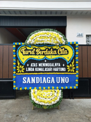 Papan Bunga Duka di Bagusan